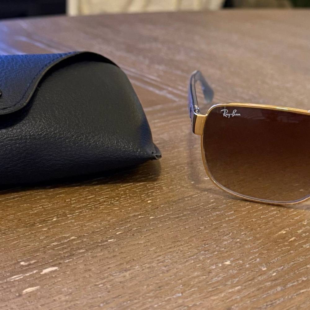 Ray-Ban Blue Frame Sunglasses